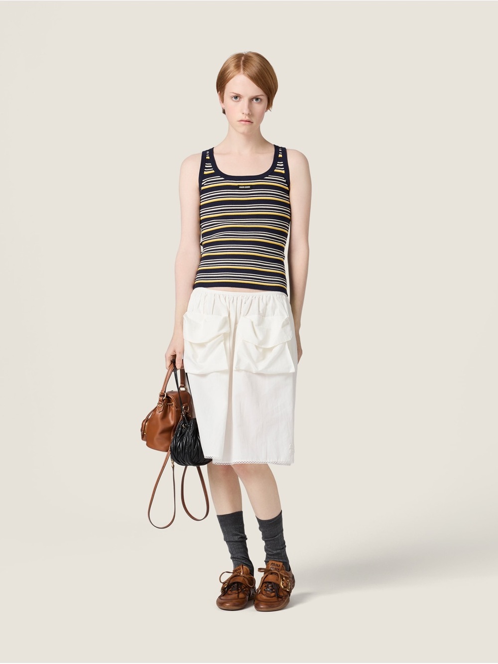 Miu Miu Cotton tank top It38